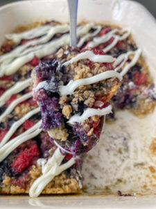 Mixed Berry Baked Oatmeal