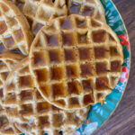 20-Minute Vegan Gingerbread Waffles