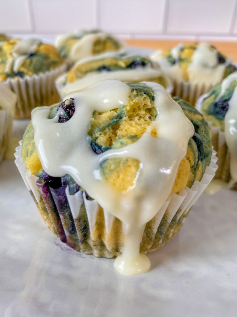 30 Minute Vegan Lemon Blueberry Muffins Peanut Butter and Jilly