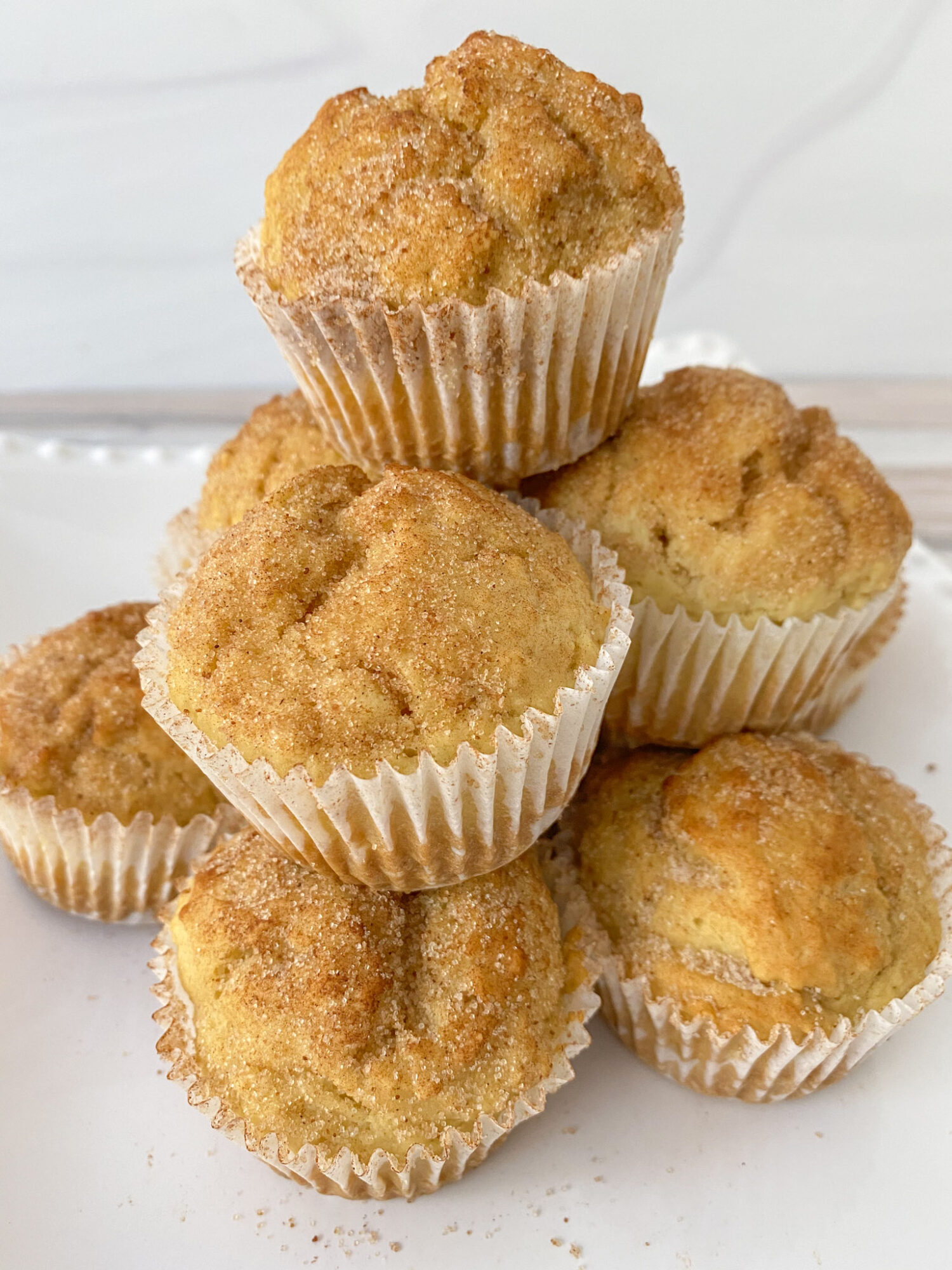 8 Ingredient Vegan Cinnamon Sugar Cupcakes