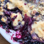 30 Minute Vegan Blueberry Cobbler