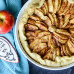 Vegan Open Faced Apple Pie