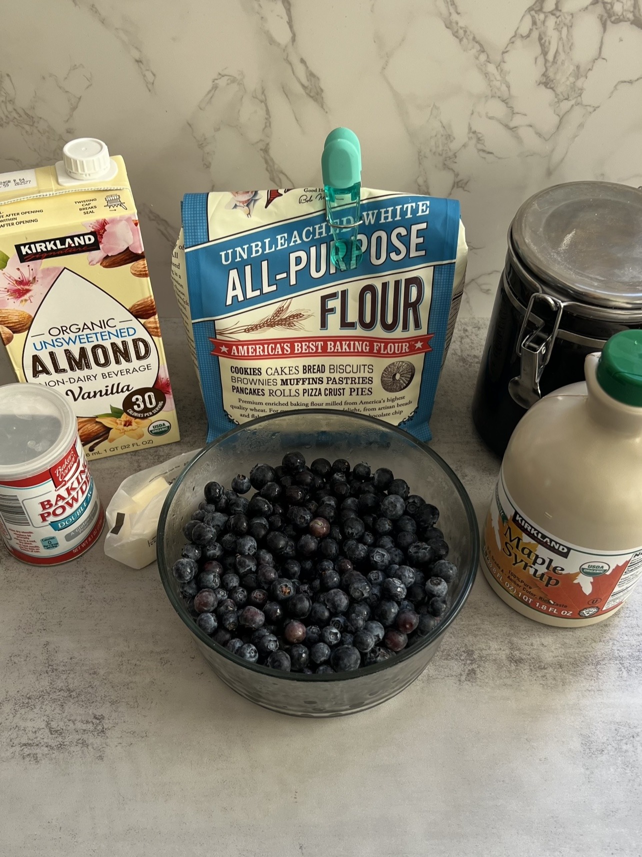 blueberry cobbler ingredients