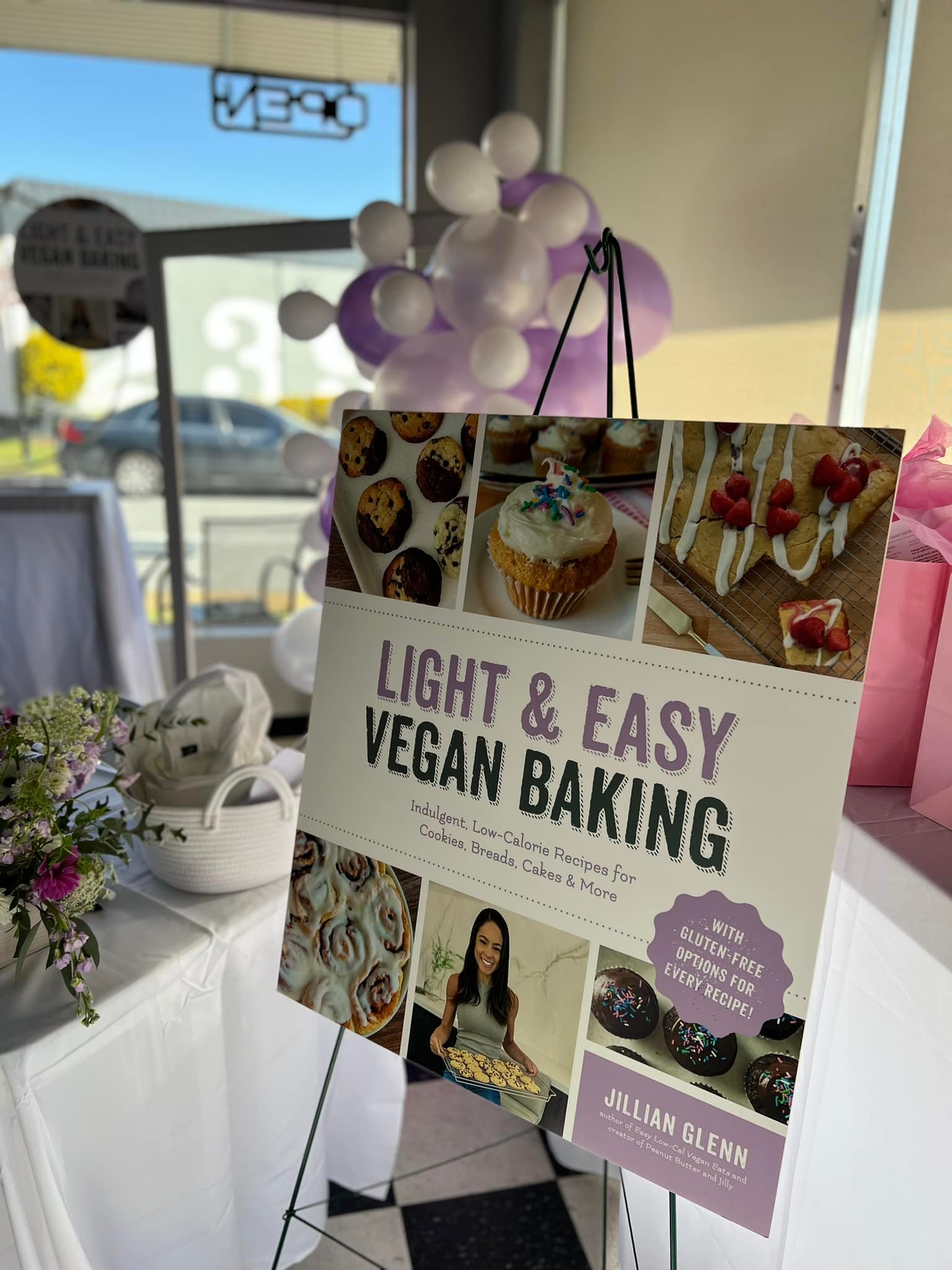 light and easy vegan baking