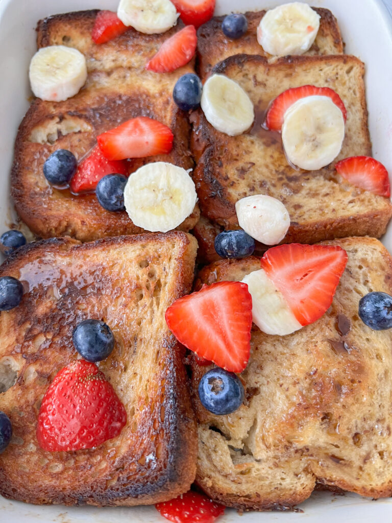 Vegan French Toast Casserole Peanut Butter and Jilly