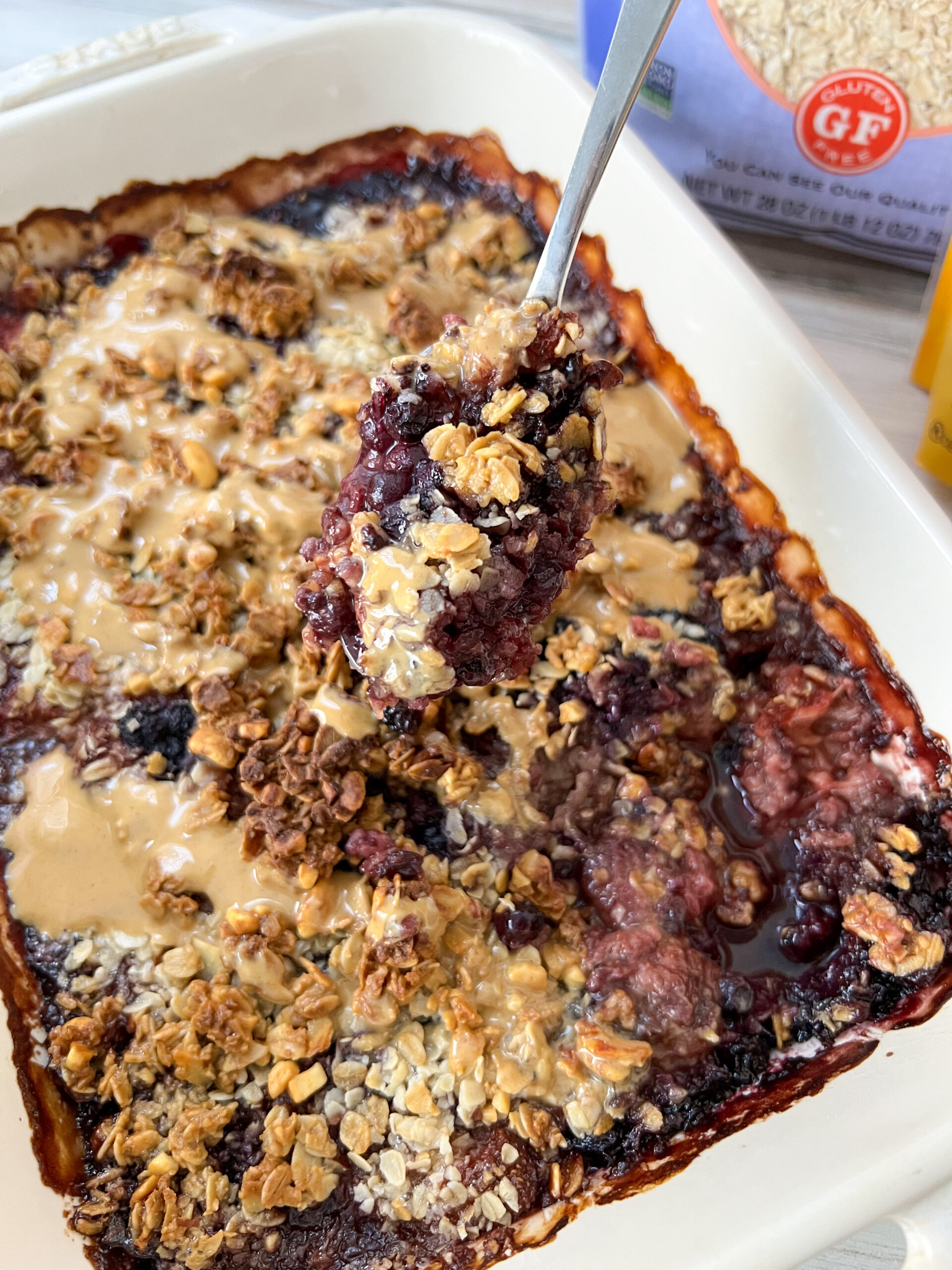 Mixed Berry Crumble (Oatmeal Crisp)