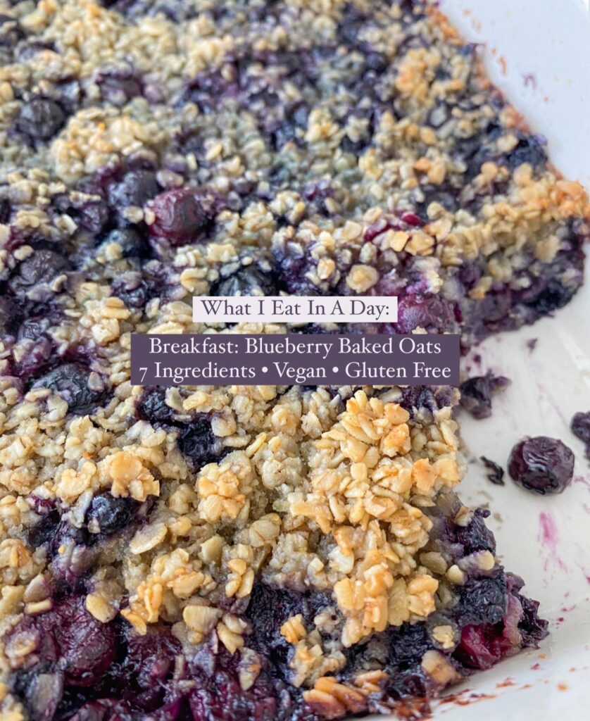 blueberry baked oatmea
