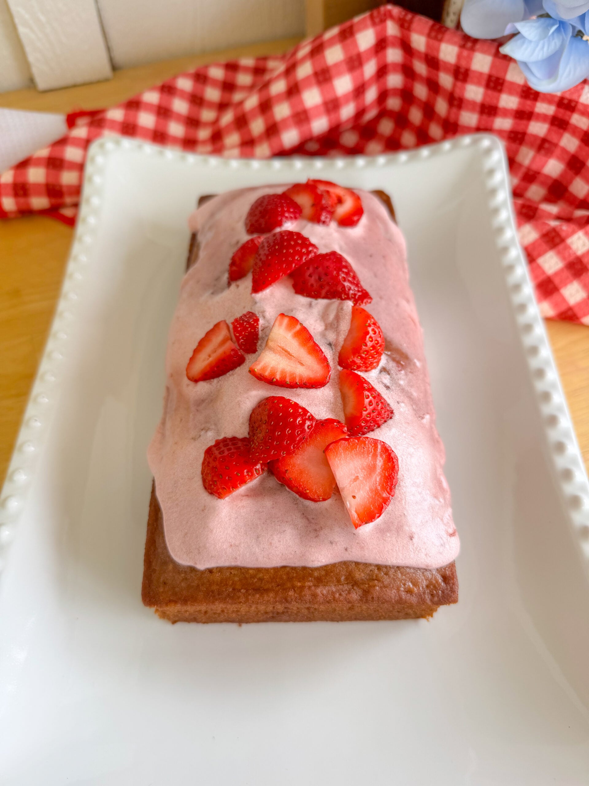 strawberry loaf