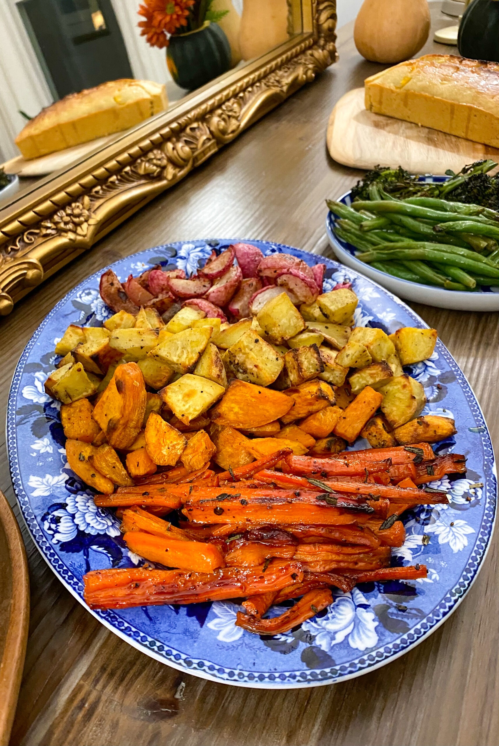 autumn roasted veggies