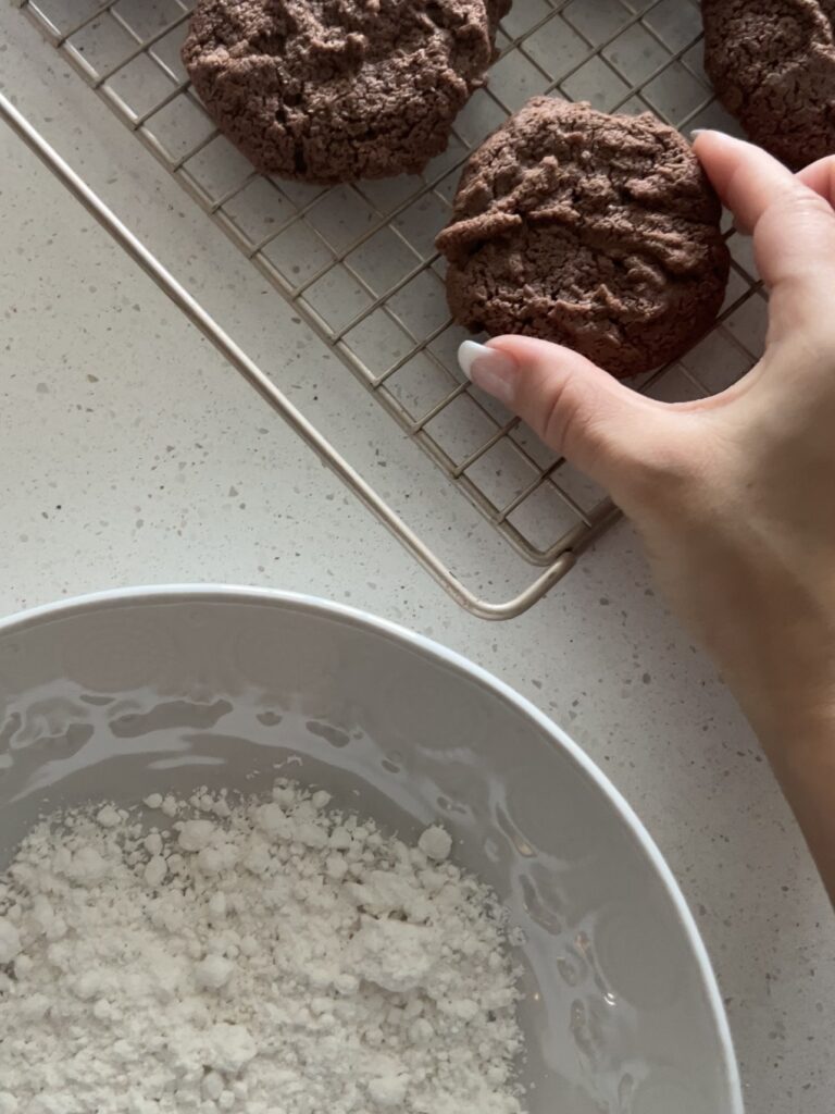 Gluten-Free Chocolate Crinkle Cookies
