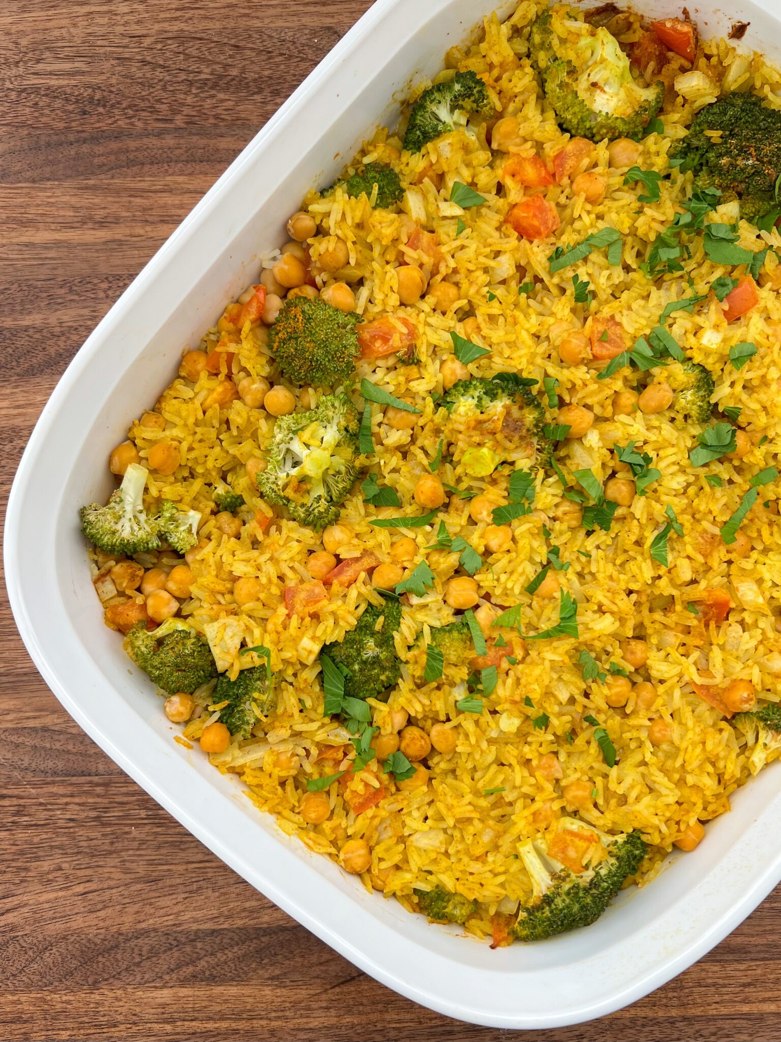 Creamy Coconut Curry & Rice Casserole - Peanut Butter and Jilly