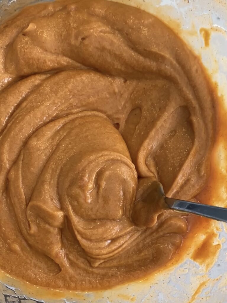 Peanut sauce used for noodles. 