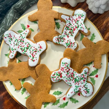 vegan gingerbread cookies