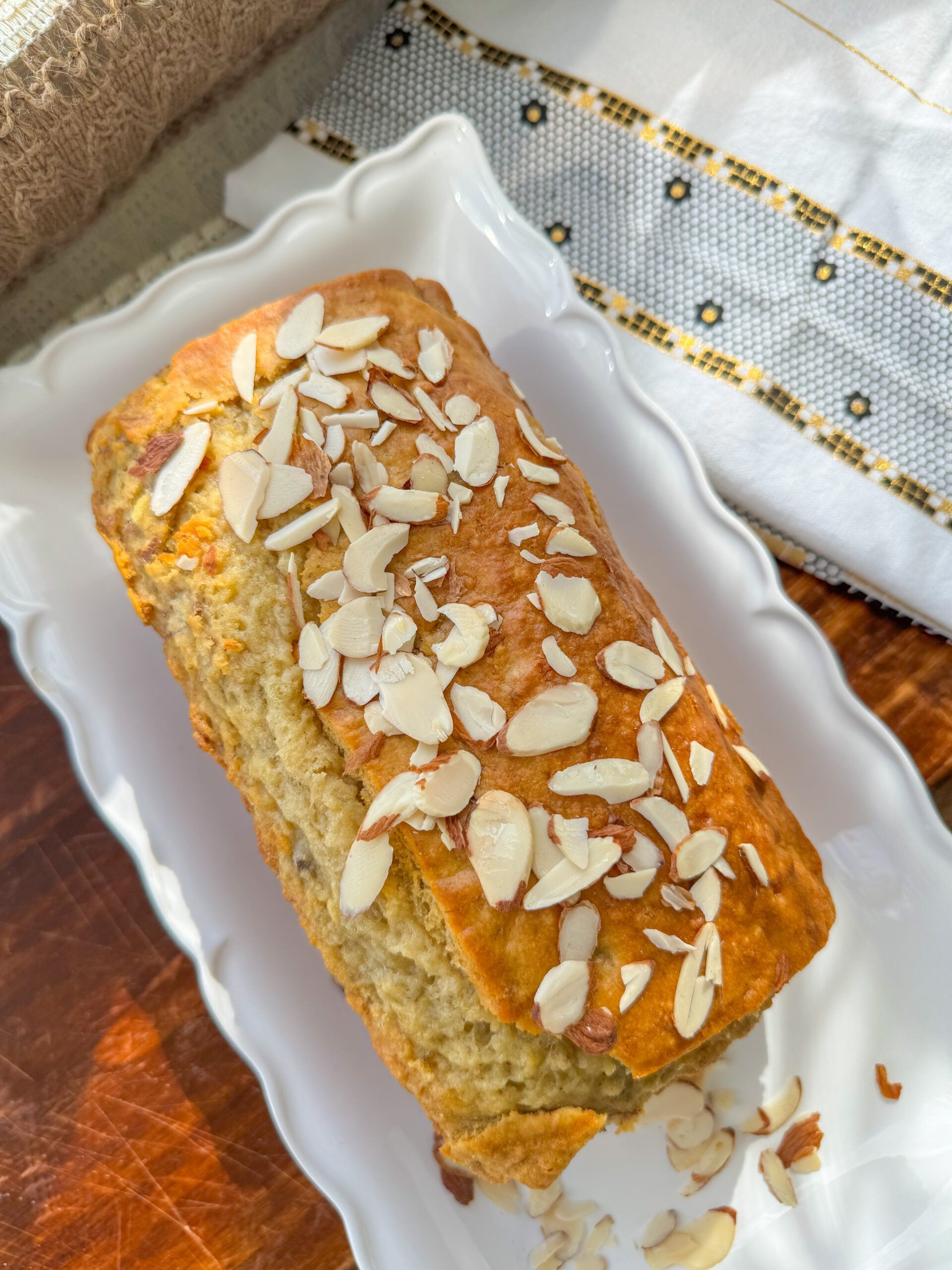 almond banana bread