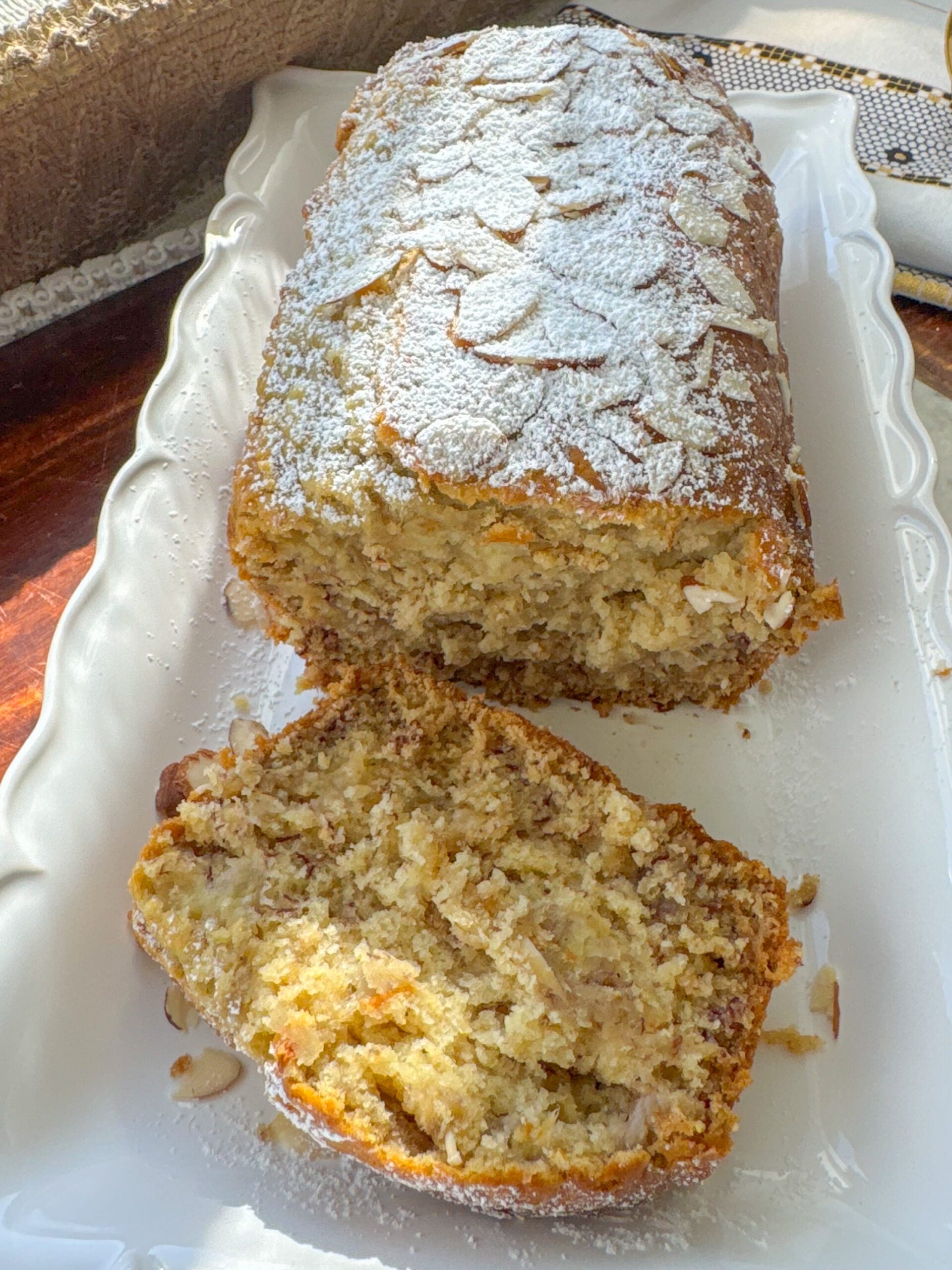 almond banana bread