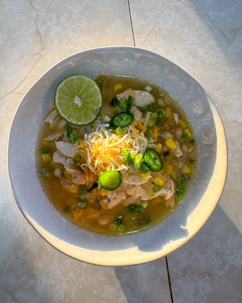 white chicken chili