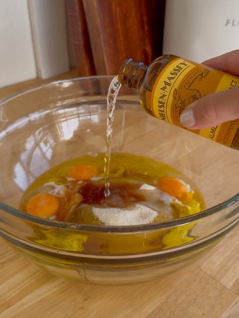 soft baked biscotti cookies batter dough