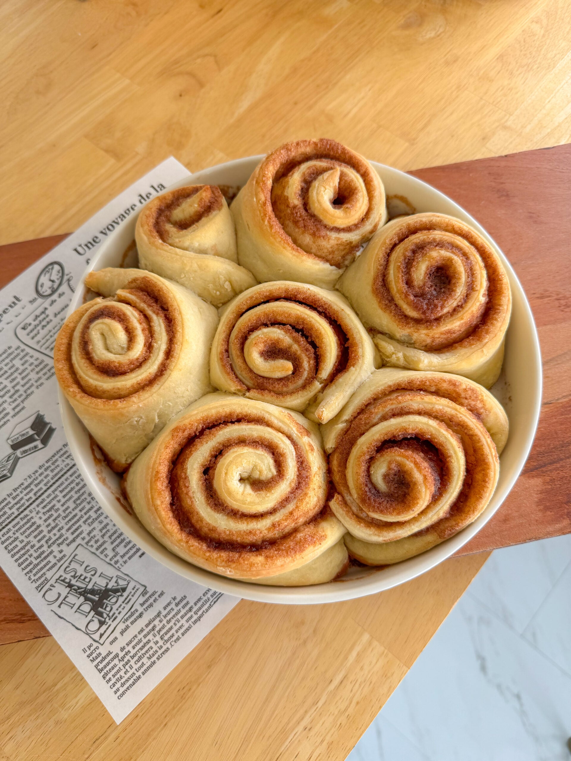 Almond Croissant Cinnamon Rolls