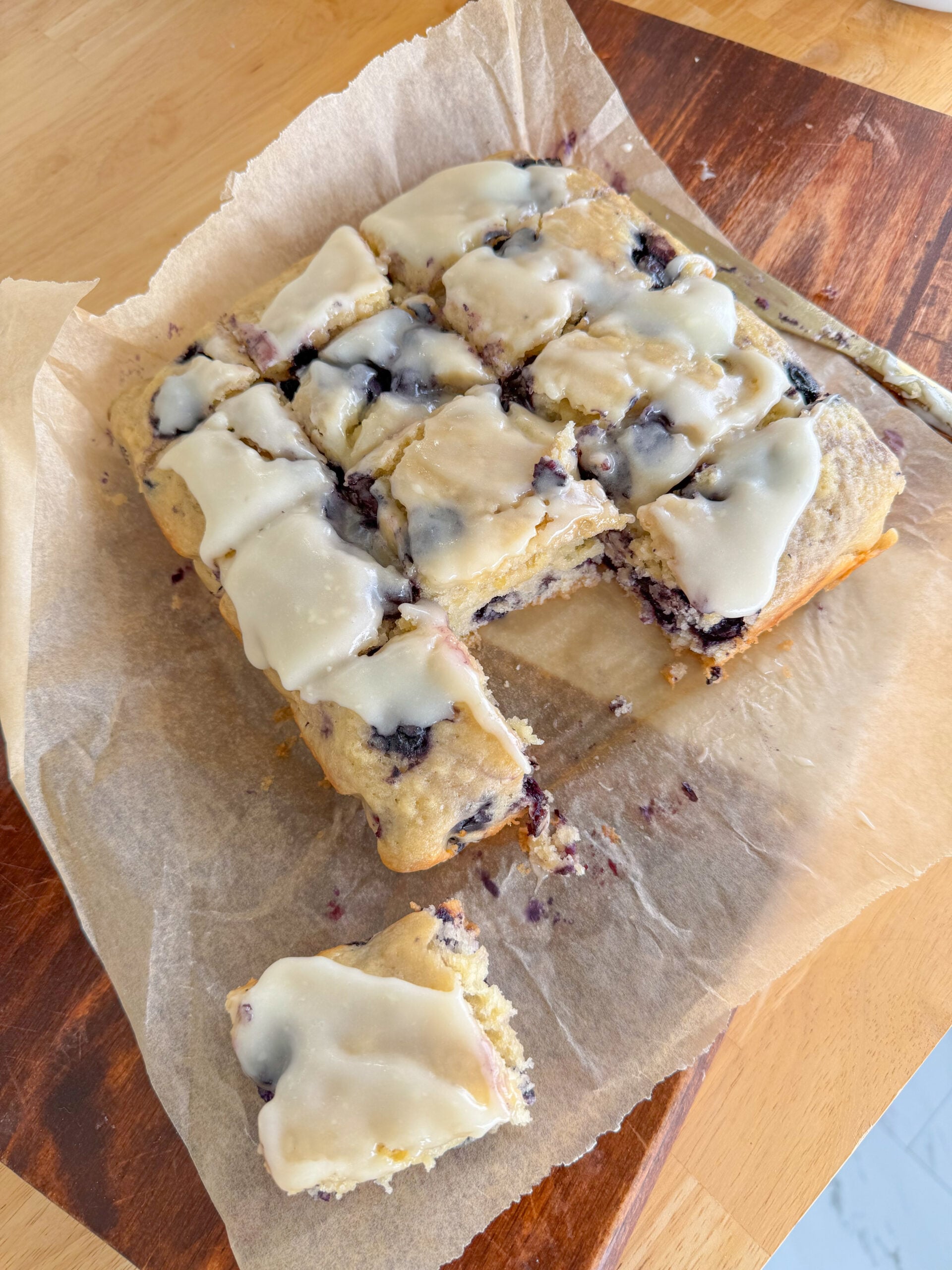 blueberry lemon olive oil cake