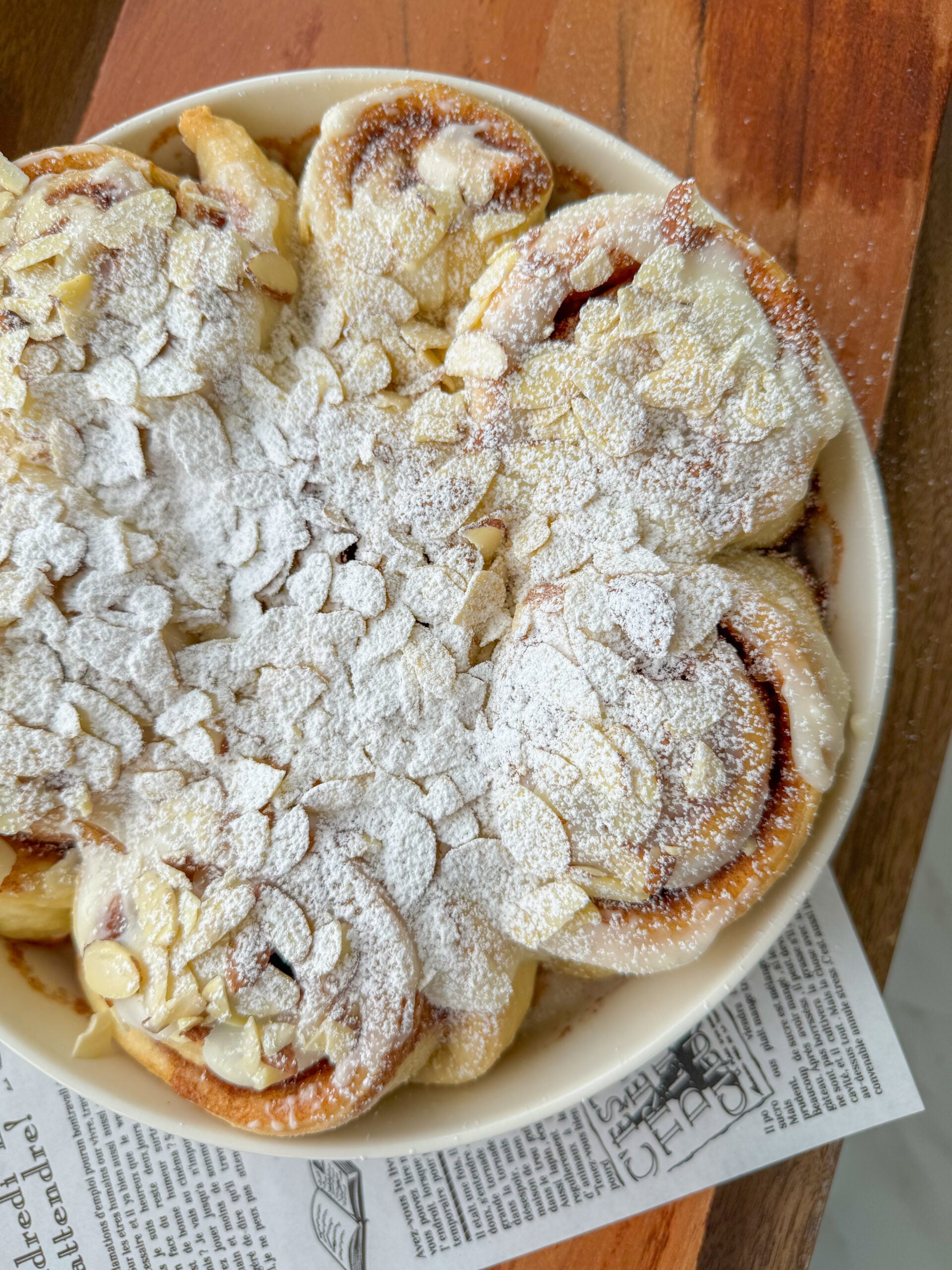 Almond Croissant Cinnamon Rolls