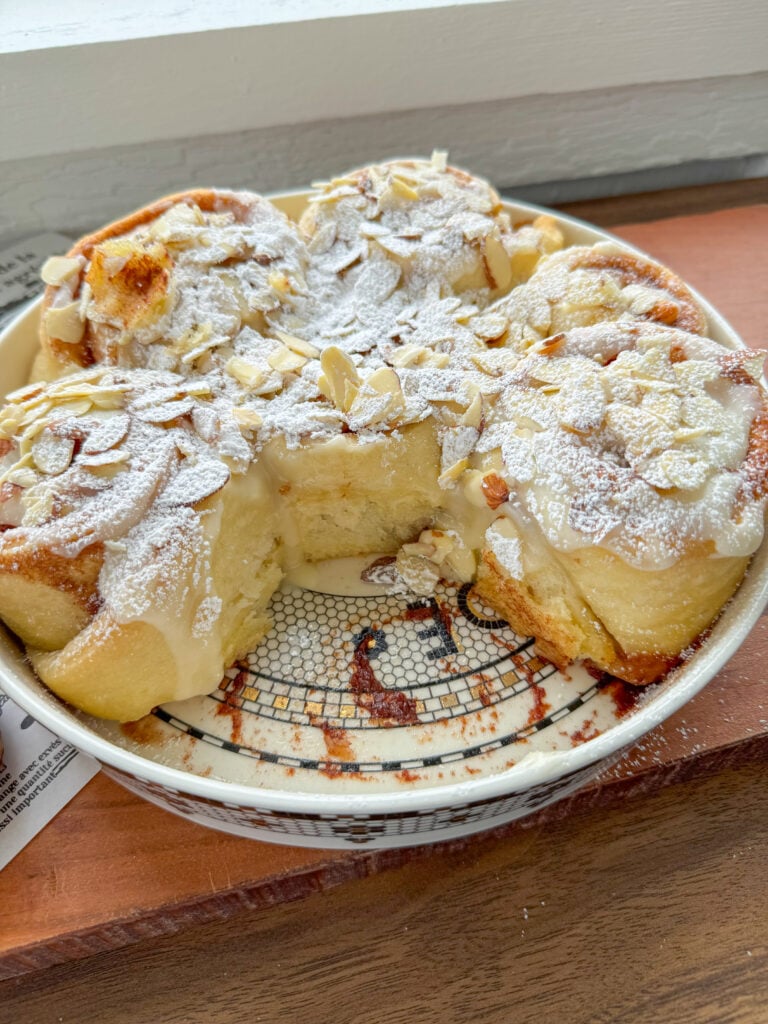 Almond Croissant Cinnamon Rolls